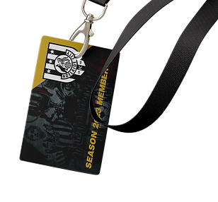 Free Employee ID Card Holder Mockup